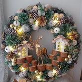 Guirlanda Decoração Natalina Luxo com Led 55CM DVT30