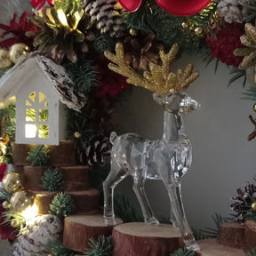 Guirlanda Decoração Natalina Luxo com Led 55CM DVT26