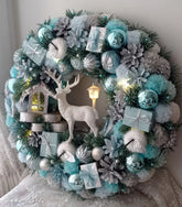 Guirlanda Decoração Natalina Luxo com Led 65CM DVT22