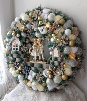 Guirlanda Decoração Natalina Luxo 65CM DVT59