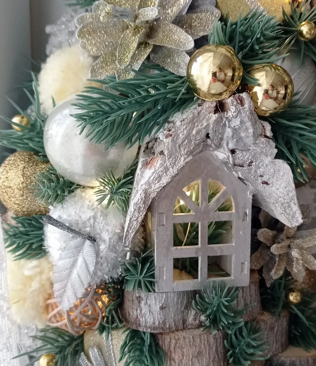 Guirlanda Decoração Natalina Luxo 65CM DVT59