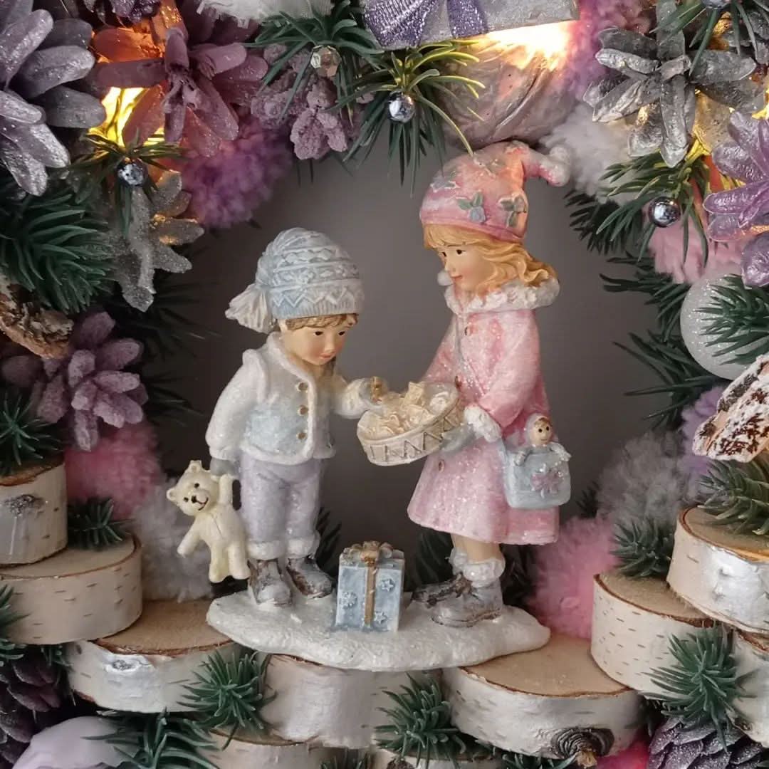 Guirlanda Decoração Natalina Luxo 65CM DVT65