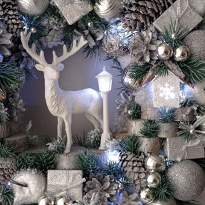 Guirlanda Decoração Natalina Luxo com Led 65CM DVT32