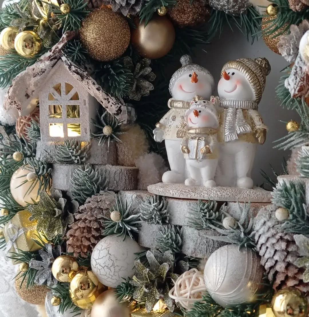 Guirlanda Decoração Natalina Luxo 65CM DVT58