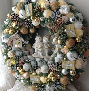 Guirlanda Decoração Natalina Luxo 65CM DVT58