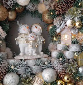 Guirlanda Decoração Natalina Luxo 65CM DVT58