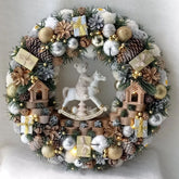 Guirlanda Decoração Natalina Luxo 65CM DVT56