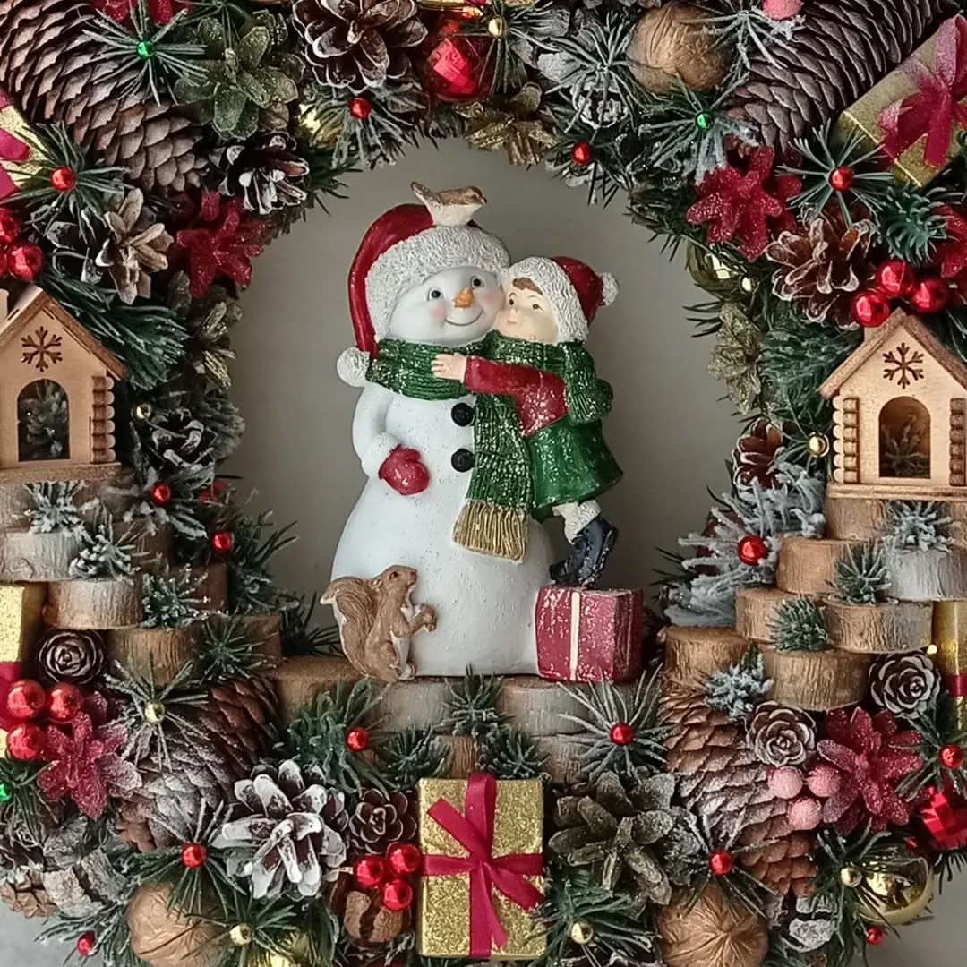 Guirlanda Decoração Natalina Luxo 70CM DVT52