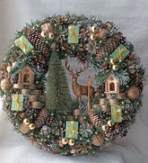 Guirlanda Decoração Natalina Luxo 70CM DVT53