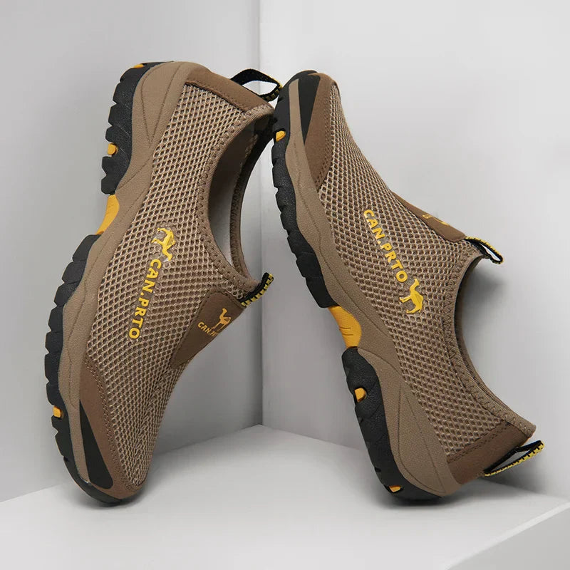 (PAGUE 1 LEVE 2 - PROMOÇÃO EXCLUSIVA) Tênis Ortopédico Masculino Para Caminhada + BRINDE