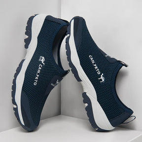 (PAGUE 1 LEVE 2 - PROMOÇÃO EXCLUSIVA) Tênis Ortopédico Masculino Para Caminhada + BRINDE