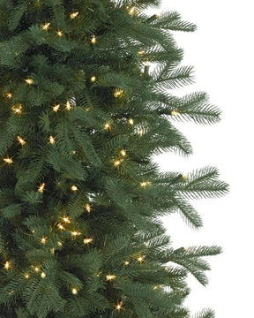 Árvore de Natal Slim 1,80 m com Galhos Articulados, Suporte Metálico e Micro LEDs Embutidos DVT06